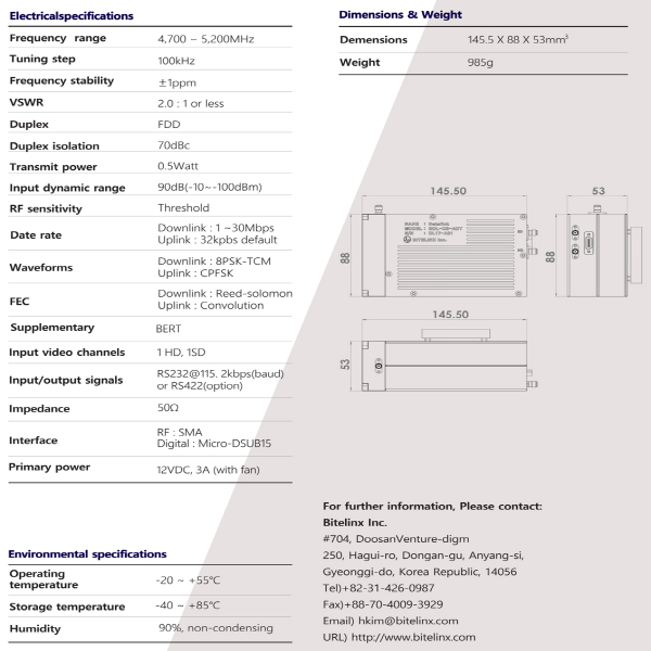 C-band Onboard Datalink Transceiver-2